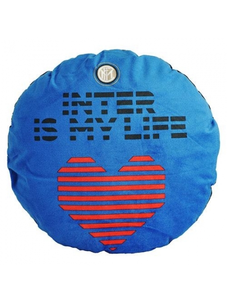 Cuscino rotondo stampato INTER